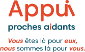 Logo de l'Appui avec son slogan